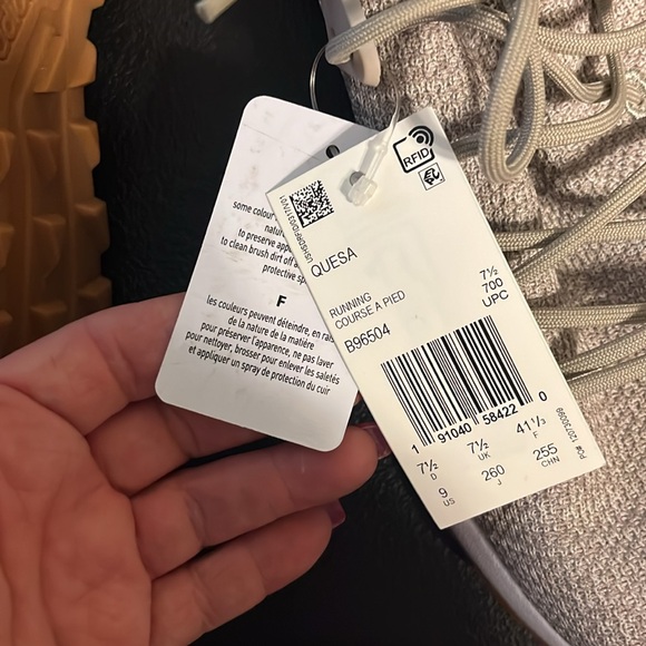 adidas Quesa running shoes. NWT - Picture 4 of 7